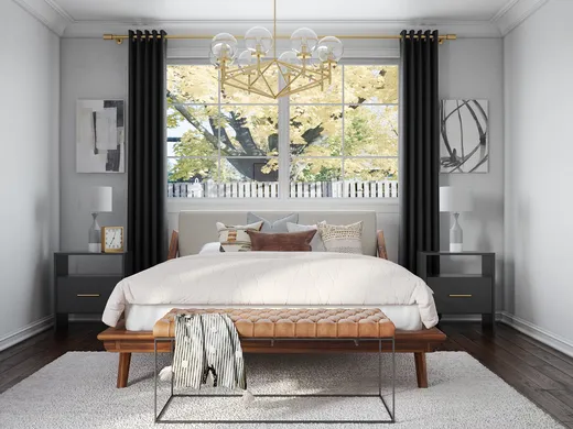 Bedroom · Bohemian designed by Samantha