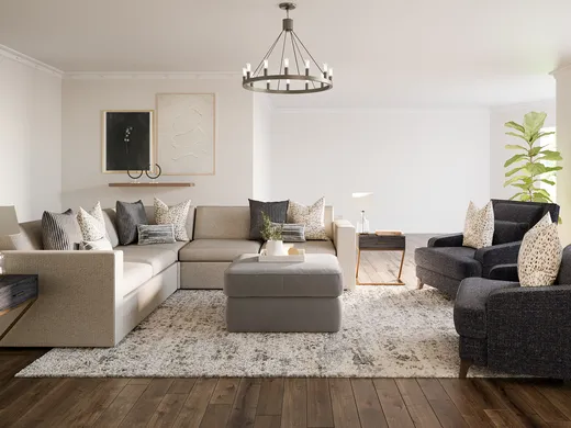 Living Room · Eclectic designed by Brea