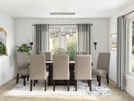Dining Room · Contemporary designed by Stephanie