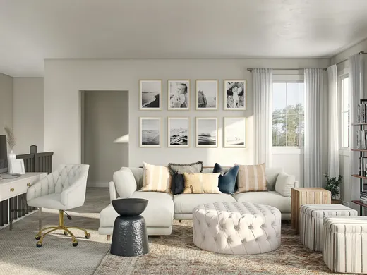 Living Room · Eclectic designed by Ghianella