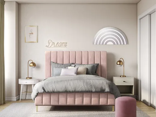Bedroom · Glam designed by Hadasa