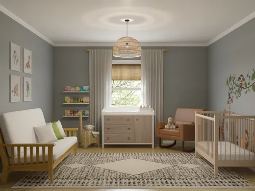 Nursery designed by Samantha