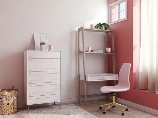 Bedroom · Midcentury Modern designed by Priscila