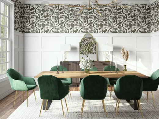 Dining Room · Contemporary designed by Carla