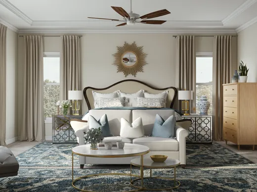 Bedroom designed by Kamila