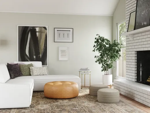 Living Room · Contemporary designed by Robyn