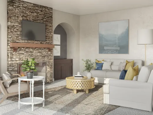 Living Room · Bohemian designed by Emily
