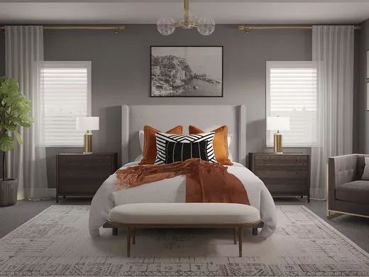 Bedroom · Contemporary designed by Amanda