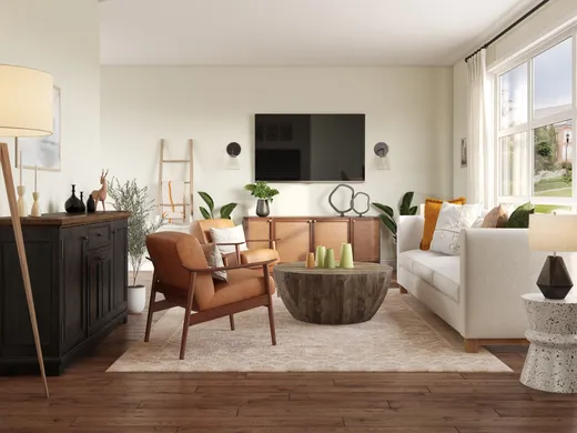 Living Room · Eclectic designed by Julia
