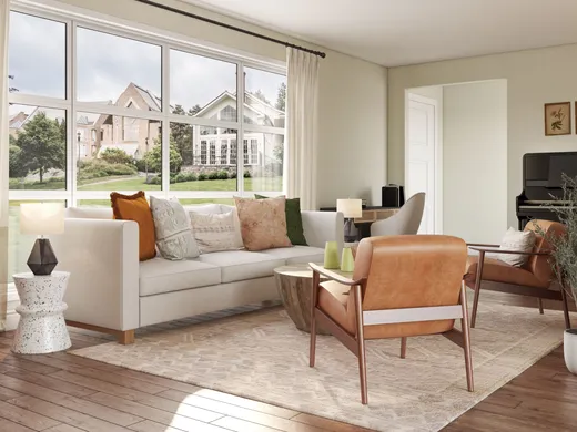 Living Room · Eclectic designed by Julia
