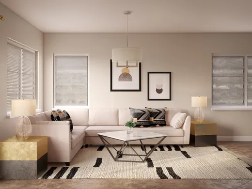 Living Room · Glam designed by Alison