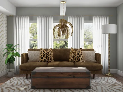 Living Room · Eclectic designed by Dahlia