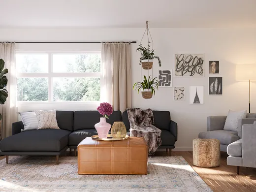 Living Room · Contemporary designed by Madison