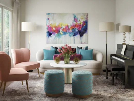 Living Room designed by Stacy