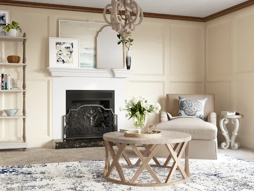 Living Room · Traditional designed by Ashley