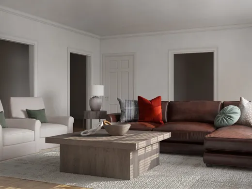 Living Room · Traditional designed by Aubrey
