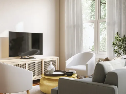 Living Room · Rustic designed by Kaylee