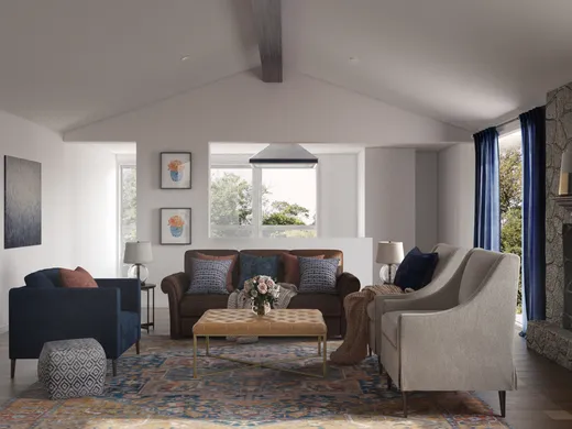 Living Room · Contemporary designed by Jonica