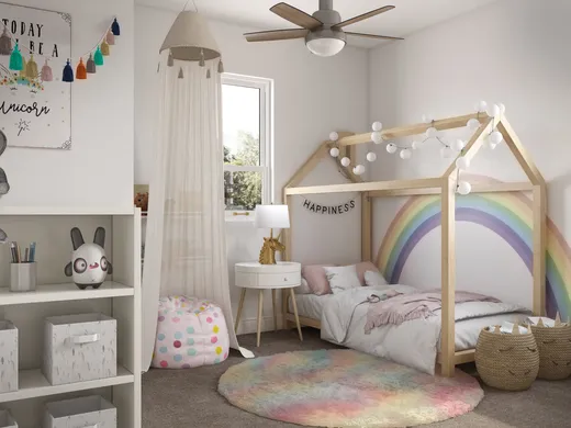 Bedroom designed by Astrid