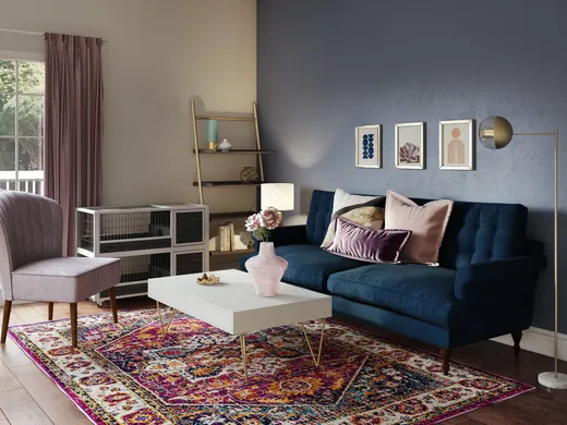 Living Room · Eclectic designed by Claire