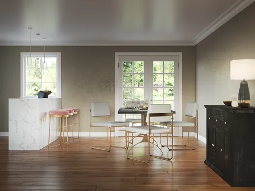 Living Room · Contemporary designed by Isaac