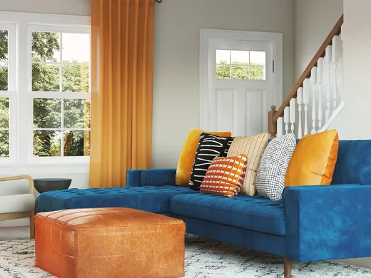 Living Room · Eclectic designed by Camila