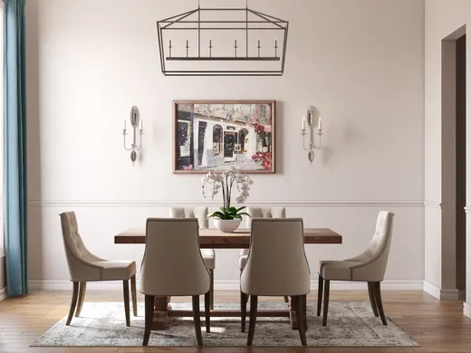 Dining Room · Glam designed by Abi
