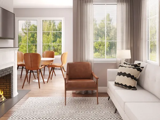 Living Room · Contemporary designed by Xiaoxiao
