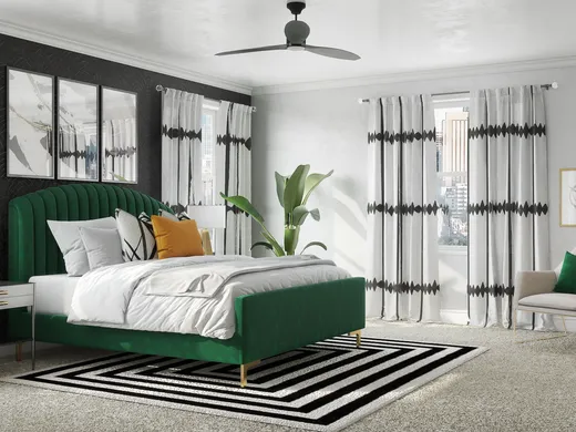 Bedroom · Contemporary designed by Ashley