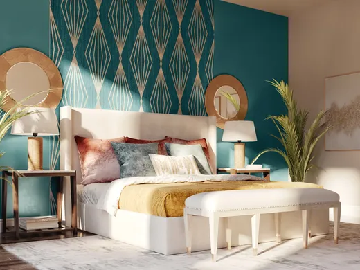 Bedroom · Contemporary designed by Danielle