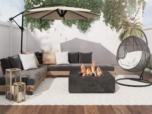 Outdoor Space · Modern designed by Veridiana