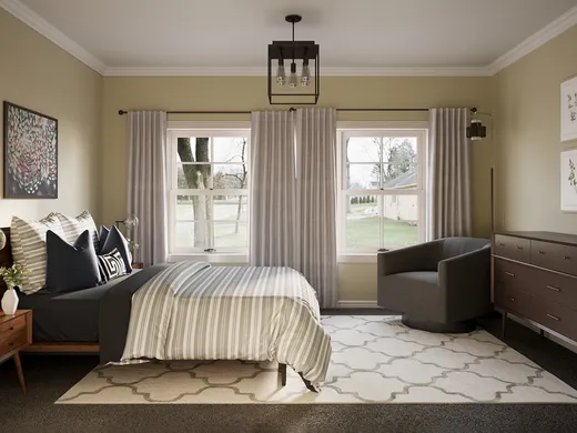 Bedroom · Contemporary designed by Dipti