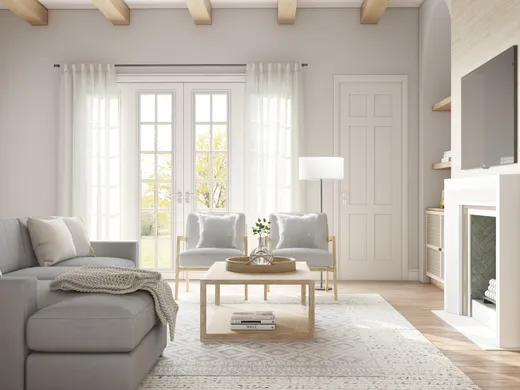 Living Room · Contemporary designed by Amanda