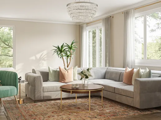 Living Room · Contemporary designed by Ariadna