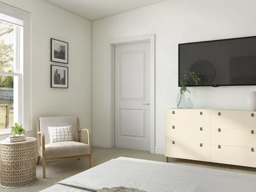Bedroom · Farmhouse designed by Danielle