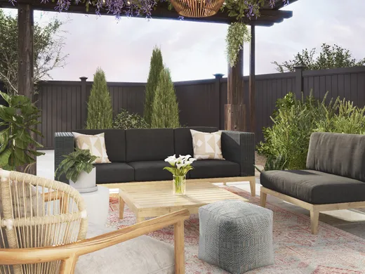 Outdoor Space · Eclectic designed by Corey