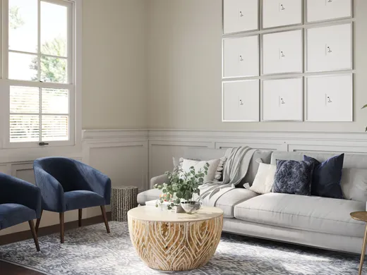 Living Room · Contemporary designed by Maria