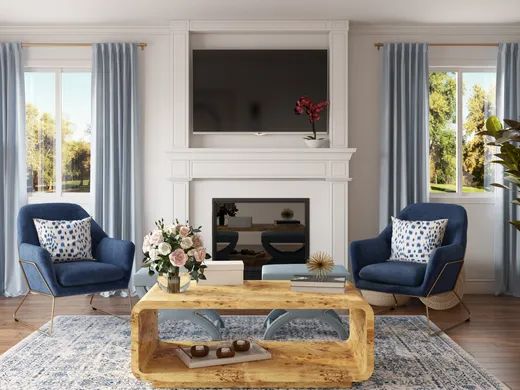 Living Room · Contemporary designed by Melisa