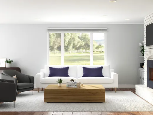 Living Room · Glam designed by Sawyer