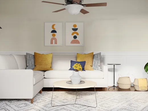 Living Room · Bohemian designed by Amber