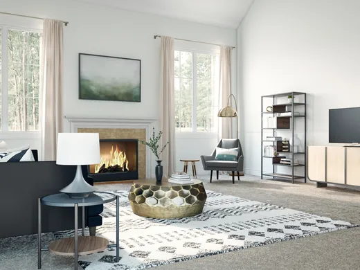 Living Room · Modern designed by Veridiana