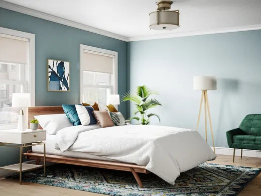 Bedroom · Eclectic designed by Laurie