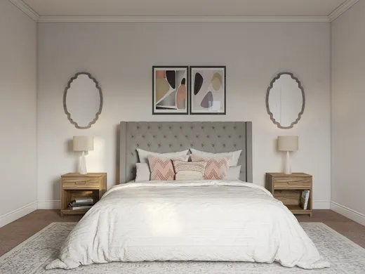 Bedroom · Farmhouse designed by Briana
