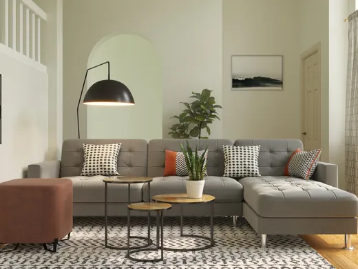 Living Room · Contemporary designed by Xiaoxiao