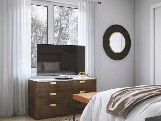 Bedroom · Contemporary designed by Courtney