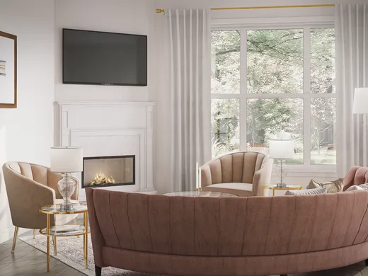 Living Room · Contemporary designed by Daniela