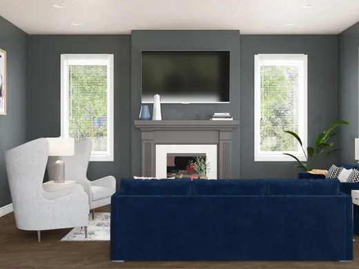 Living Room · Glam designed by Ashanti