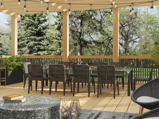 Outdoor Space · Midcentury Modern designed by Shaun