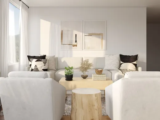 Living Room · Modern designed by Veema