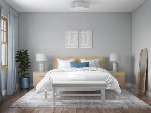Bedroom · Contemporary designed by Abril